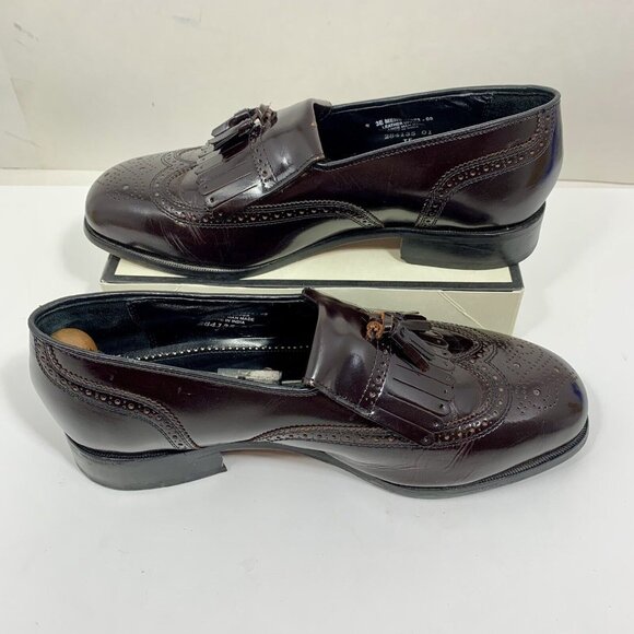 FLORSHEIM Mens Lexington Kiltie Tasseled Wing Tip Loafer Leather 17073 Size 9 3E main image 4